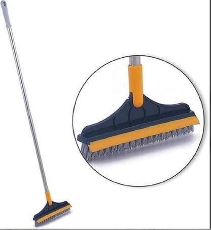2 in1 Floor Scrub Cleaning Brush Wiper ( Pack of 2)