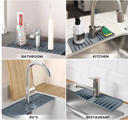 Silicone Sink Faucet Mat (Pack of 1)